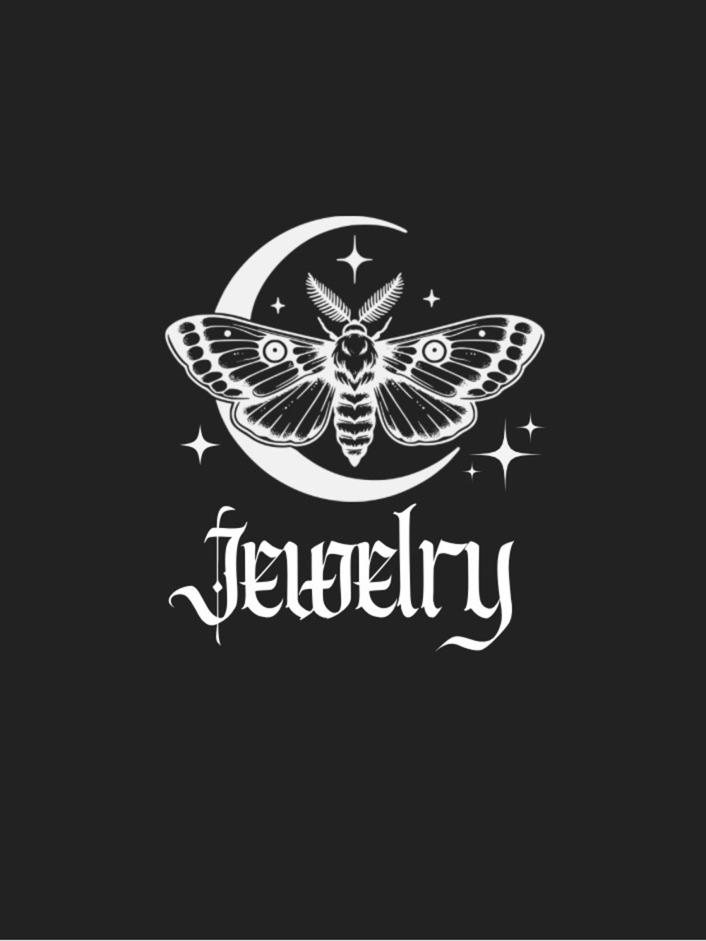 Mystic Moth Silver-Tone Pendant Necklace - Jewelry